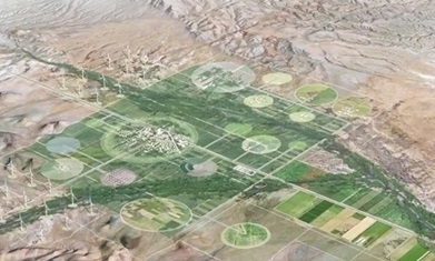 Orasul construit in desert cu 1 mld. dolari, unde nu va locui nimeni