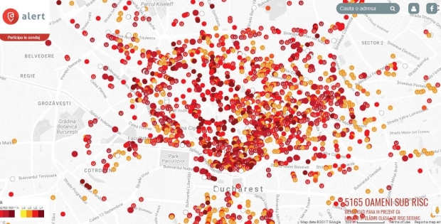 Peste 5.000 de bucureșteni locuiesc în clădiri care se vor prăbuși la cutremur major 