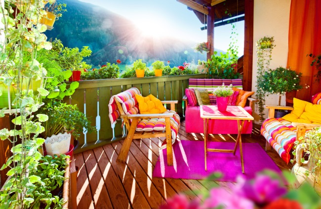 Vara asta  transformă-ți balconul într-o minigrădină !