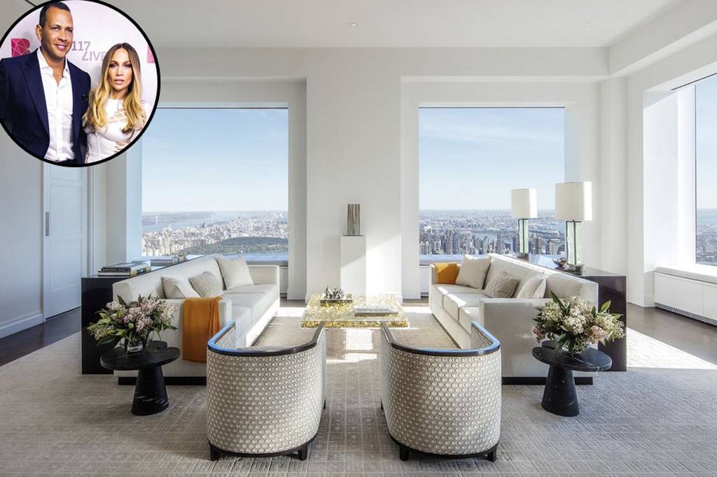 Cum arata noul apartament de 15 milioane de dolari cumparat de Jennifer Lopez si Alex Rodriguez?
