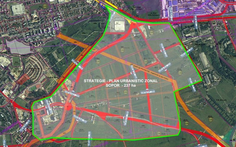 Sopor - cartierul nou care va debloca piata imobiliara din Cluj. 237 de hectare libere pentru constructii!