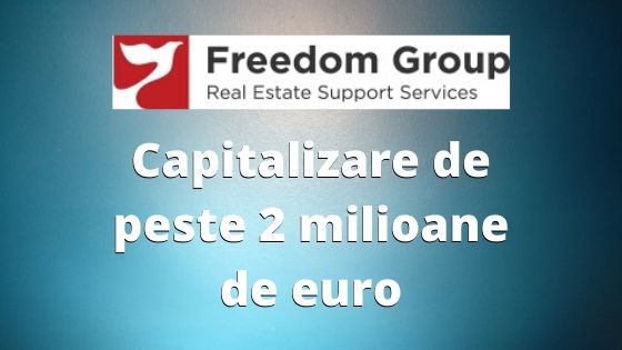 Comunicat de presa: Freedom Group ajunge la o capitalizare de peste 2 milioane euro
