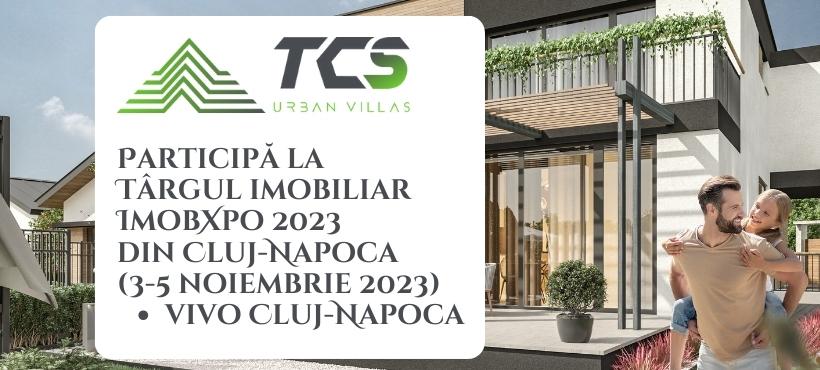 TCS Urban Villas aduce case de vis la Târgul ImobXpo 2023 din Cluj-Napoca!